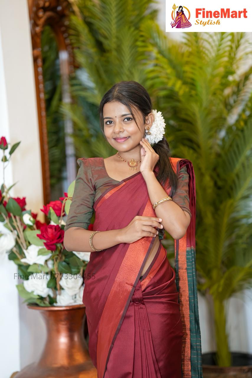 SILK COTTON SAREE BR