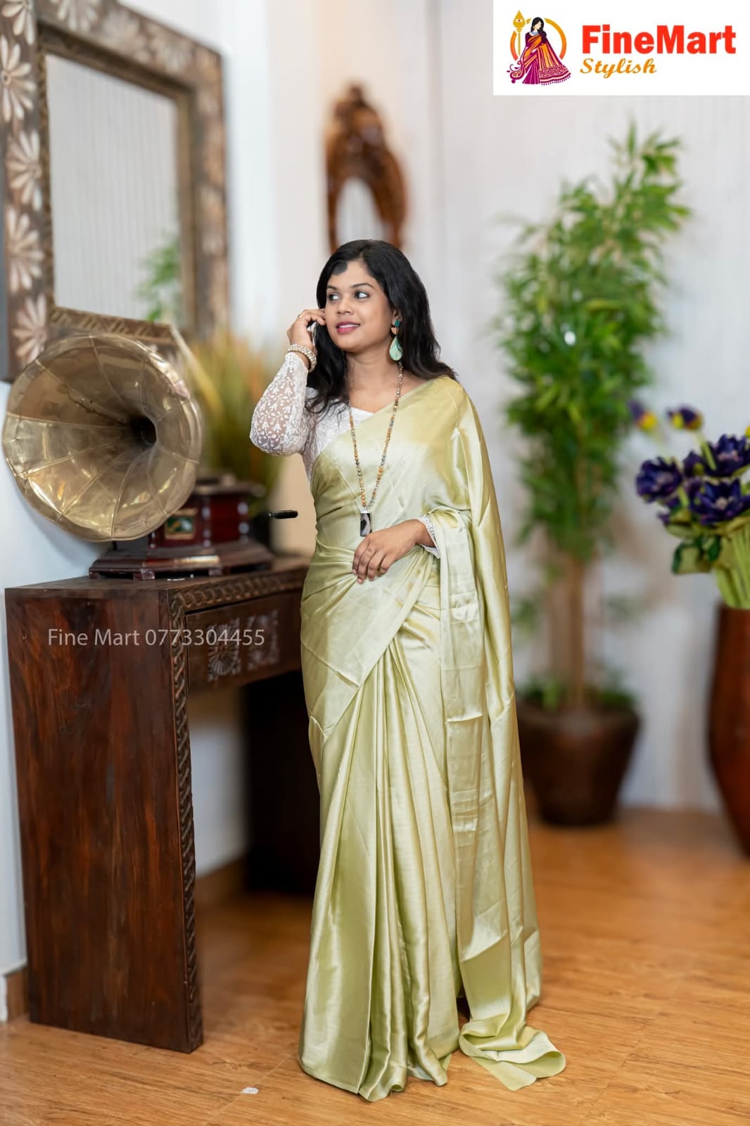 SATIN SAREE 18
