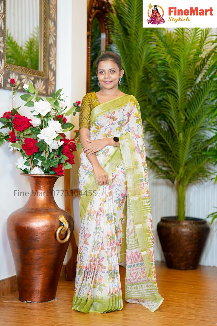 LINEN SAREE 59