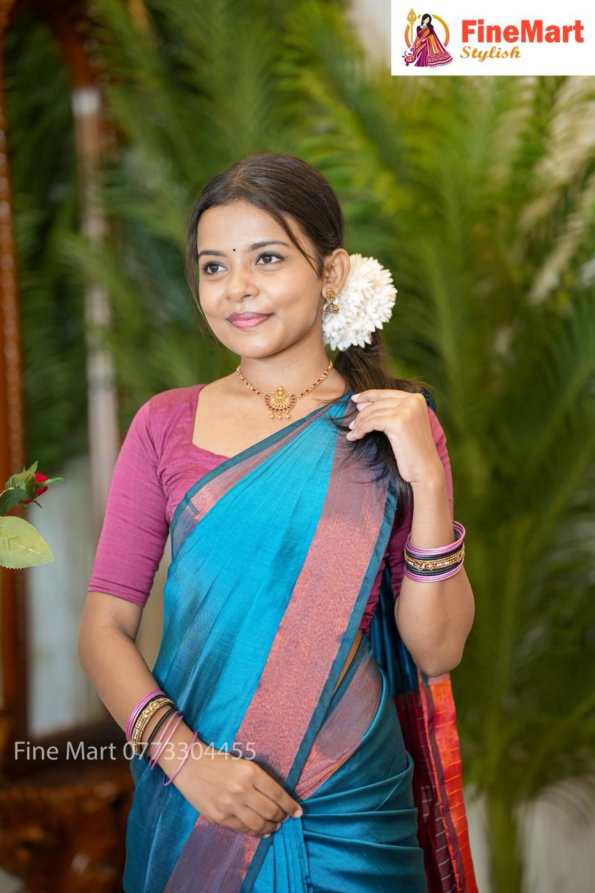 SILK COTTON SAREE LB